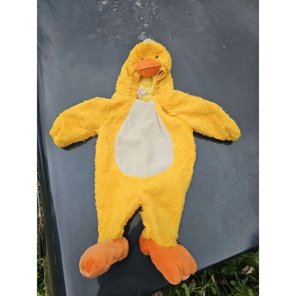 Infant Halloween Duck‎ Costume, BabyChick Costume Animal Dress Up 6-12 Months